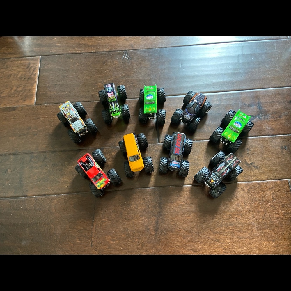Kids Hot Wheel Monster Truck Collection